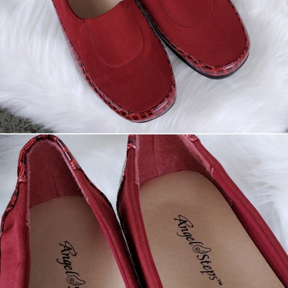 Women red flats - Picture 2 of 4